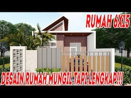 Desain rumah mungil tapi lengkap!