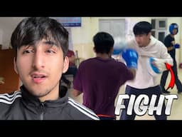 Boxing Gym Mei Ladai Hogyi😱-[Sahil Rana]