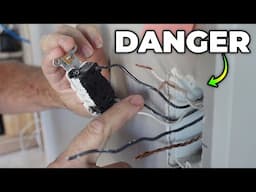 THIS WIRE Could Have Burned Their House Down...Here's Why - Kitchen Remodel Part 3