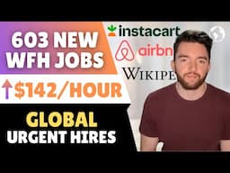 Top 6 Work From Home Companies Urgently Hiring for 603 Jobs!