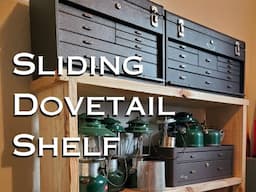 Making a Sliding Dovetail Shelf