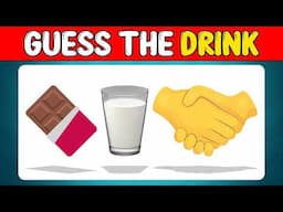 Can You Guess The Drink By Emoji | Guess The Emoji