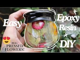 You HAVE to make these ADORABLE Epoxy Resin Jars! (Trying PRE PIGMENTED RESIN)