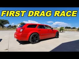 MY HELLCAT MAGNUM SURPRISED ME AT THE DRAG STRIP - ITS FAST!!!