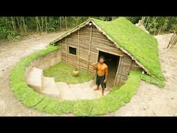 Build Secret Underground Grass House