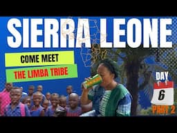 SIERRA LEONE - LIMBA TRADITIONAL VILLAGE  - LIMBA TRIBE  - AFRICAN NAMING CEREMONY - palm wine