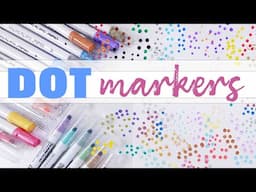 DOT Pens you didn't know YOU NEED ! Testing OHUHU & ZIG Kuretake pens