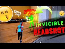 NEW INVISIBLE HEADSHOT TRICK FREE FIRE