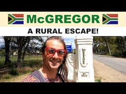 First impressions of McGREGOR, South Africa - History, Shops and Architecture!