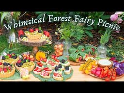 Forest Fairy Picnic 🍓🧺 Whimsical Recipes & Picnic Styling