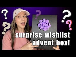 SURPRISE WISHLIST ADVENT?! SORTA. | This was so fun #unboxing #adventcalendar #wishlist