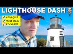 Can I visit 3 iconic Maine lighthouses in one day?