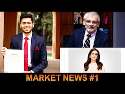 Sanjiv Kapoor join Jet Airways, JIO World Centre | 7th March 2022 Market News | Abhishek Chaudhary