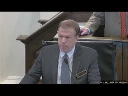 Rep. Jim Kofalt Speech Supporting Veto Override of HB 396