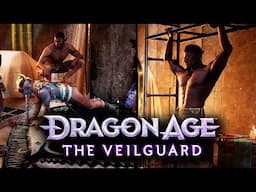 Dragon Age The Veilguard Secret Scenes - Taash + Davrin Have a Steamy Shirtless Workout Competition