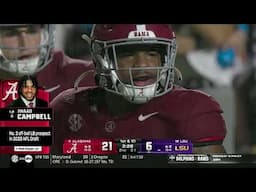 Jihaad Campbell vs LSU 2024 - Terrorizing Tigers