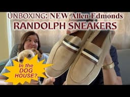 Unboxing & Review: AE suede Randolph Dress Sneakers!