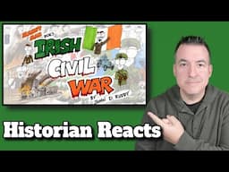 Irish Civil War in 14 Minutes - John D Ruddy Reaction