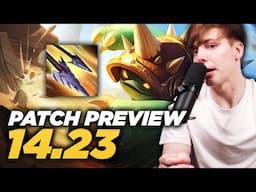 LS | Patch 14.23 Preview - BIG RAMMUS BUFF & YUN TAL CHANGES