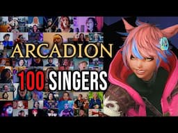 FFXIV - Arcadion 1 with 100 Singers (It's Showtime !)