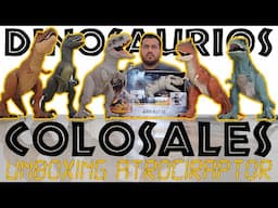 Unboxing Atrociraptor Colosal de Mattel