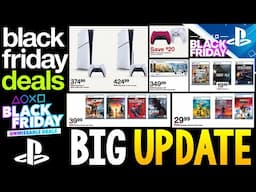 BIG BLACK FRIDAY 2024 PlayStation Deals UPDATE - NEW Black Friday Game Deals REVEALED!