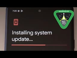 Updating to Android 15! (Pixel 6)