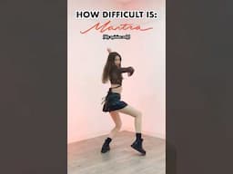 How difficult is: MANTRA - JENNIE 🧡  [MIRRORED] #blackpink #jennie #mantra #kpop #제니