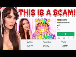 Playing FAKE Dress To Impress Games That SCAM YOU!