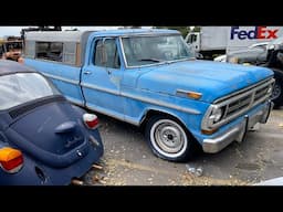 Scrap Yard Rescue | Abandoned 1972 FORD F100 Explorer V8