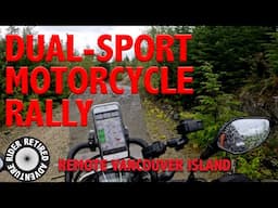 CRF 250L in September Roadbook Rally in Sayward, BC