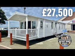 Static Caravan with Built-in Decking 😮