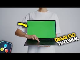 Paano Mag EDIT ng GREEN SCREEN sa VIDEO - Davinci Resolve Tutorial