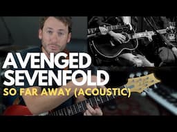 Guitar Teacher REACTS: Avenged Sevenfold - So Far Away (Live At The GRAMMY Museum®)