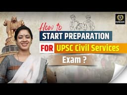 How to start preparation for UPSC Civil Services Exam? | Dr. Tanu Jain Ma'am | Tathastu ICS