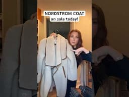 ❄️ Fall Coat ON SALE TODAY! #nordstromsale #fallcoat #wintercoat #coatstyle