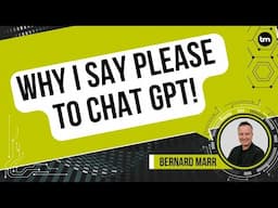 Why You Should Be Polite To ChatGPT And Other AIs