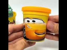 Cars Play-doh Surprise Toys: Jackson Storm, Doc Hudson,  Cruz Ramirez, and Miss Fritter #shorts