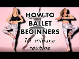 No Dance Skills? Ballet Basics Made Easy: Burn Calories & Build Confidence 🔥with Ashley