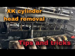 Easy Way of Removing a Jaguar XK Cylinder Head