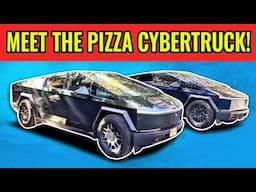 Tesla Cybertruck Pizza: Thin, Crispy And All Electric