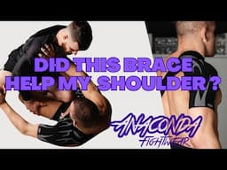 Anaconda Shoulder Brace for Shoulder Injuries from BJJ - Does it Help?