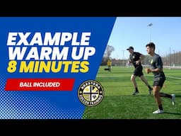 8-Minute Soccer Warm-Up: Dynamic Movement and Ball Work to Get You Ready for Your Session | Example