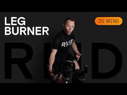 Leg Burner Indoor Cycling Workout | 35 Minutes