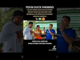 AMAZING PEKIN DUCK FARMING | 45K POTENTIAL GROSS INCOME