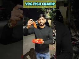 Veg fish champ 😱🤔 #shorts