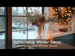 Eco-Friendly Winter Decor Tips for a Greener, Cozier Home