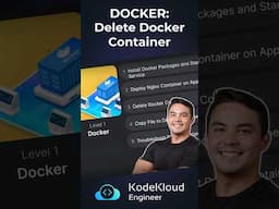 Deleting a Container in Docker | Docker series #3