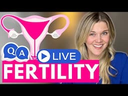 Fertility Q&A Live -TTC, Endo, PCOS, Embryo Transfer and More!