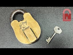 Beautiful Godrej 6 Lever Padlock Picked